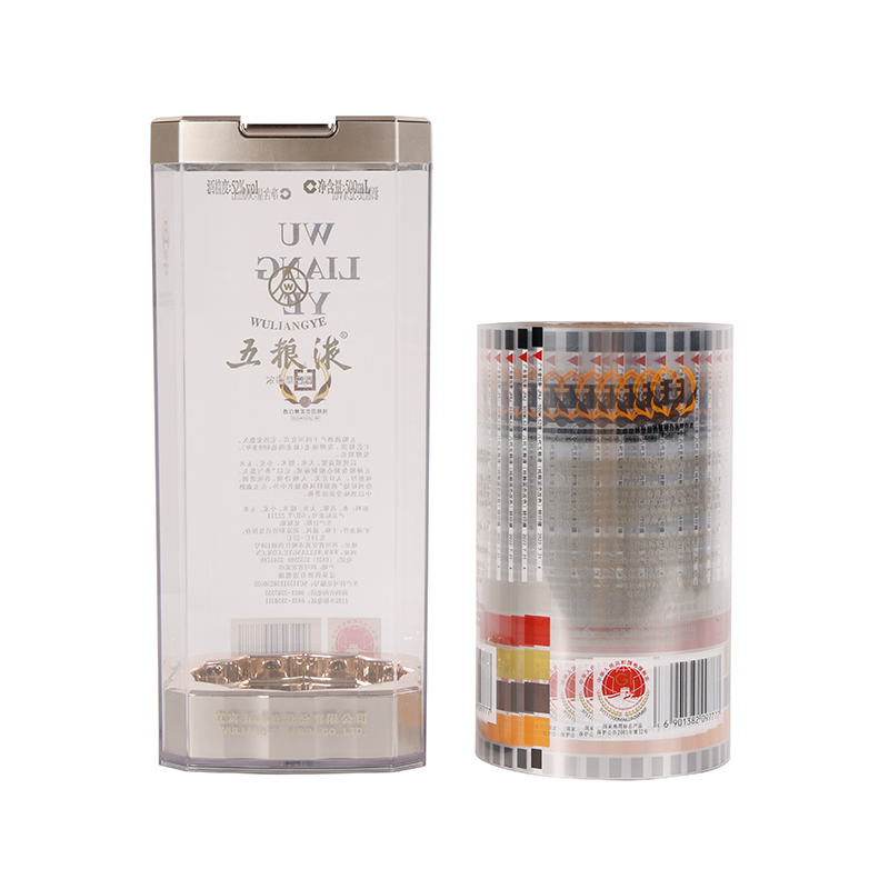 Película de transferencia de calor para embalaje de cajas de vino